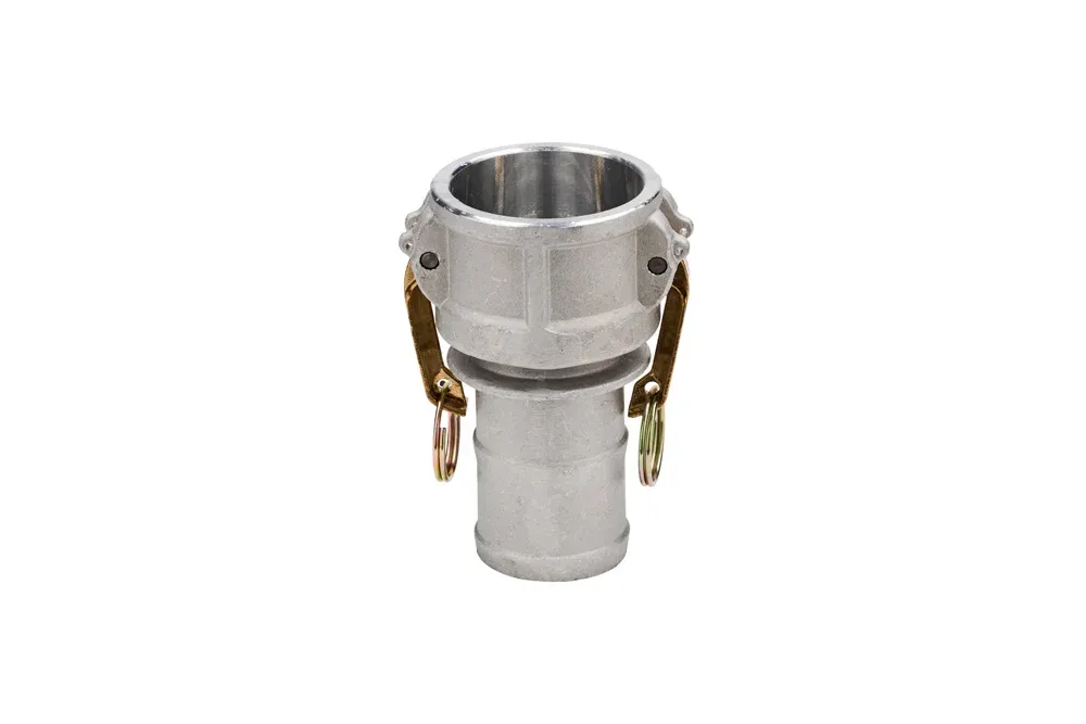 Гнездо соединения CAMLOCK C с гофрированным наконечником для шланга, алюминий