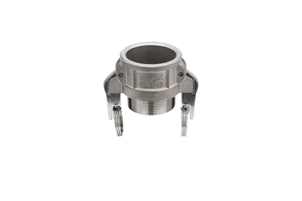 Гнездо SAFLOK® B с наружной резьбой BSPT, нержавеющая сталь
