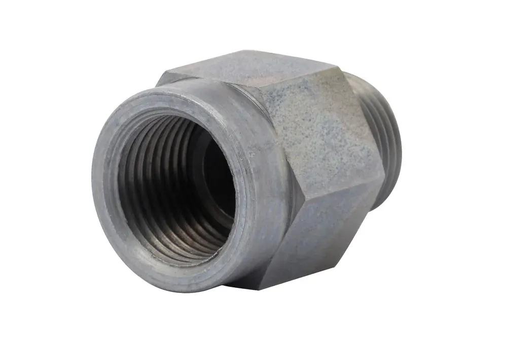 Прямая манометрическая муфта MAV, углеродистая сталь, цинк-никель