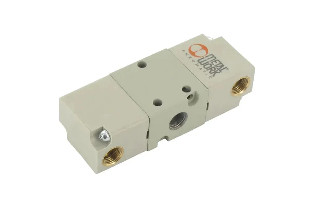 Пневматический распределительный клапан с пневматическим управлением, бистабильный, 3/2, серия 70