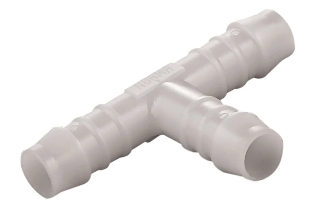 Тройниковый соединитель "Т" для шланга, ацеталовый сополимер, тип NA