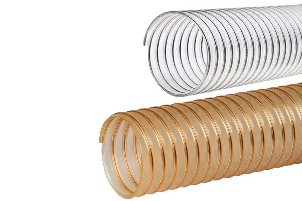 Толстый отсасывающий рукав для транспортировки сыпучих пищевых продуктов P7MPUFOOD, P7MPUPASFOOD